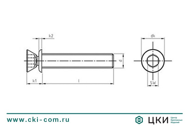 Разрывной винт art.9155