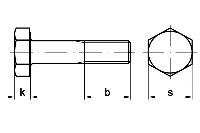 Болт DIN 6914