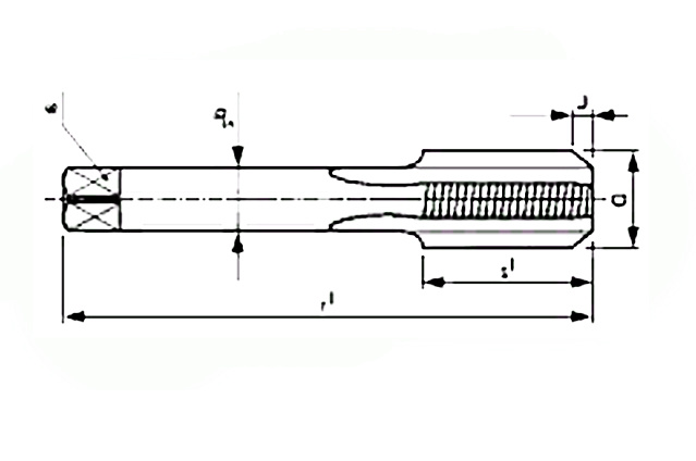 Метчик ручной CSN 22 3012 Bucovice Tools