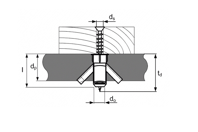 Дюбель PD