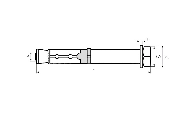 Анкер втулочный FH II-S