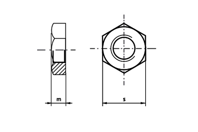 Гайка DIN 431