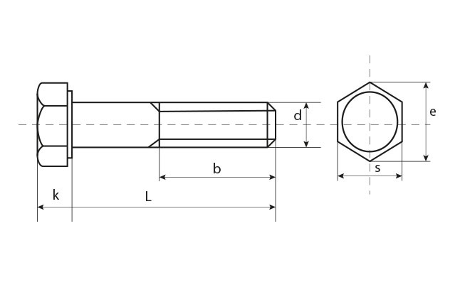 Болт DIN 601