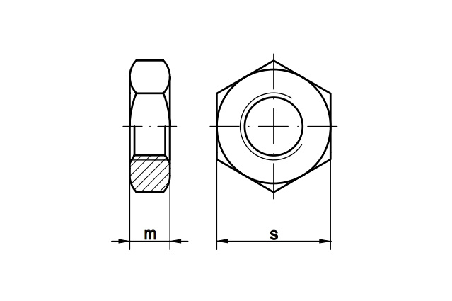 Гайка ISO 4035