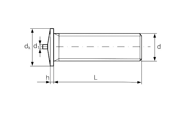 Болт DIN 32501