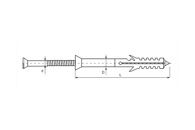 Дюбель ND-S